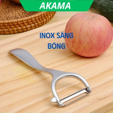 Nạo inox 304 gọt vỏ rau củ quả - Lưỡi dao sắc bén, đa năng, giá 99.000 VND 5 Nạo inox 304 gọt vỏ rau củ quả - Lưỡi dao sắc bén, đa năng, giá 99.000 VND 5