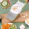 Nạo Rau Quả Đa Năng 6 Lưỡi Inox 304 Không Gỉ - Cắt Thái, Gọt, Bào Sợi, Tiện Dụng, An Toàn, Giá 45.000