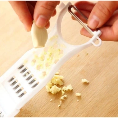 Nạo Vỏ Bào Sợi Rau Củ Quả Đa Năng 5in1 Bản Cao Cấp Lưỡi Dao Sắc Bén Giá 7.500 VND