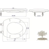 Nắp bệt bồn cầu Hàng Loại 1 - Kích thước chuẩn, Giá 73.000₫ giảm mạnh 2