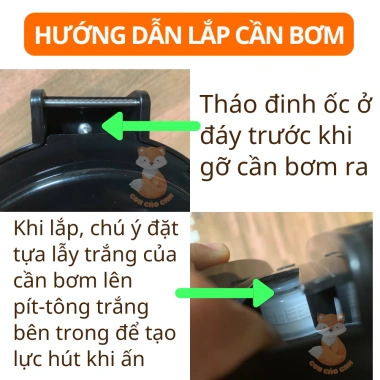 Nắp bơm nước Rạng Đông đa mẫu 2.045ST1E-2.545ST1E, thay bình 1-2.5L, chỉ 40.000