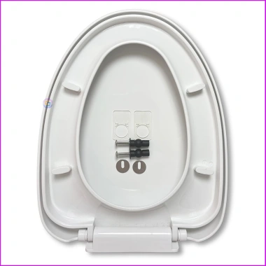 Nắp bồn cầu Krassen rơi êm cao cấp mũi nhọn cho bồn 1 & 2 khối nhựa PP nguyên sinh 3