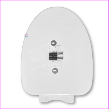 Nắp bồn cầu Krassen rơi êm cao cấp mũi nhọn cho bồn 1 & 2 khối nhựa PP nguyên sinh 5