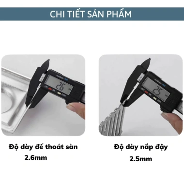 Nắp chặn cống inox 304 BC010 cao cấp: Ngăn mùi, ngăn côn trùng, tránh tắc nghẽn, giá ưu đãi 111.000₫