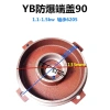 Nắp đầu động cơ YB2 8.090.100.112.132.160 - Vỏ điện, nắp cuối trung tính 0RWN, giảm 19% 9
