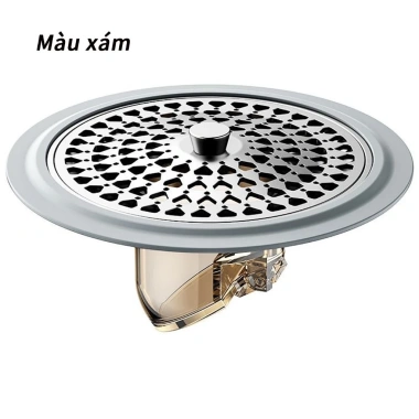 Nắp đậy cống sàn inox cao cấp viền silicon kín - Thoát nước nhanh, ngăn mùi, chống côn trùng - Giá ưu đãi 67.900₫ 9