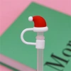 Nắp Đậy Ống Hút Silicone Dễ Thương Họa Tiết Giáng Sinh Bảo Vệ An Toàn Giá 32.010₫ 8