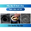 Nắp đậy và chặn cống đồng chống mùi, côn trùng đa kích thước - Giá 16.000₫ 6