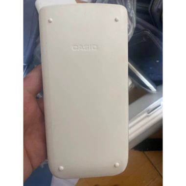 Nắp máy tính Casio 580VNX trắng xanh hồng có logo - Giá ưu đãi 24.000₫