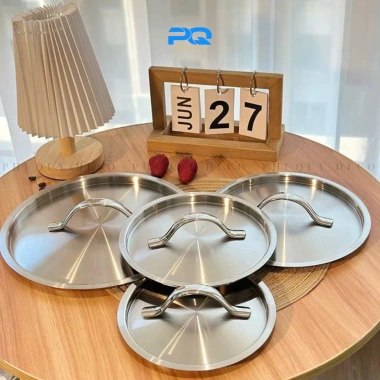 Nắp nồi inox 304 vung cho nồi chảo đúc nguyên khối size 16-28cm, chỉ 149.000₫ Nắp nồi inox 304 vung cho nồi chảo đúc nguyên khối size 16-28cm, chỉ 149.000₫