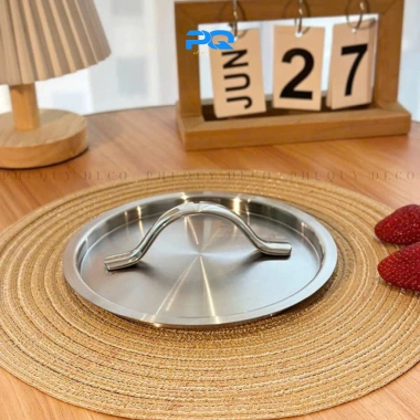 Nắp nồi inox 304 vung cho nồi chảo đúc nguyên khối size 16-28cm, chỉ 149.000₫ 6