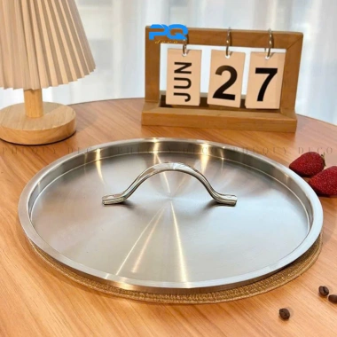 Nắp nồi inox 304 vung cho nồi chảo đúc nguyên khối size 16-28cm, chỉ 149.000₫ 8