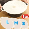 Nắp nồi silicon NAMSHEVA chống bụi, tay cầm, giữ tươi, tái sử dụng, chống tràn cho tủ lạnh và lò vi sóng - 34.980đ 5