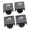 Nắp nút công tắc cửa sổ điện 4 miếng Lắp đặt dễ dàng, phụ tùng thay thế, phụ kiện ô tô, giảm giá 195.800 VND