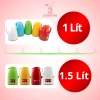 Nắp phích 1 Lít/1.5 Lít 1.045N1E Rạng Đông - nút nhựa, gioăng ron, thay thế bình giữ nhiệt 1.000ml 2