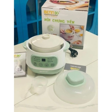 Nắp sứ 1L thay thế nồi chưng yến Bennix - Giá ưu đãi 55.000đ, chất liệu chịu nhiệt, dày dặn, an toàn