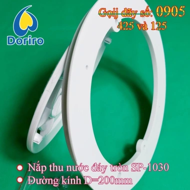 Nắp thu nước đáy/hồ bơi SP-1.030 hình tròn D20cm - Giá 128.000₫ giảm 28.160₫
