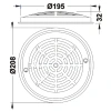 Nắp thu nước Hayward SP1.030 D200mm – Đáy hồ bơi, mương tràn, rãnh xã tràn, giảm giá 22% chỉ 119.000₫ 5