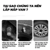Nắp Van Lốp Phát Sáng Đêm LIBITU 2 Cái - An Toàn, Trang Trí, Fit Mọi Bánh Xe 5