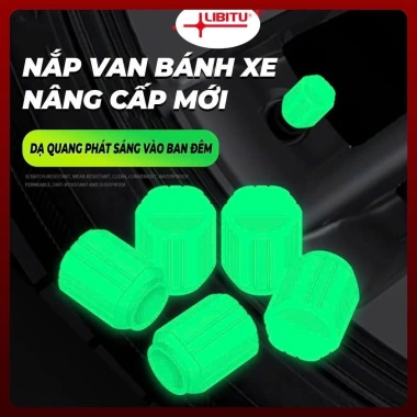 Nắp Van Lốp Phát Sáng Đêm LIBITU 2 Cái - An Toàn, Trang Trí, Fit Mọi Bánh Xe 8 Nắp Van Lốp Phát Sáng Đêm LIBITU 2 Cái - An Toàn, Trang Trí, Fit Mọi Bánh Xe 8