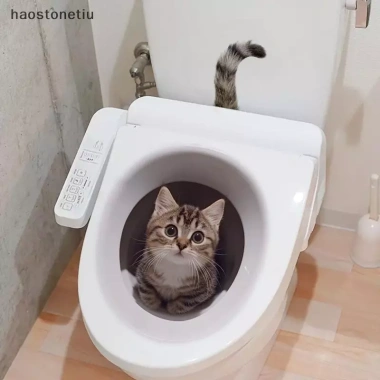 Nắp Vệ Sinh Decal NS Chống Thấm Nước WC - Tự Dính, Tháo Rời, Trang Trí Gia Đình