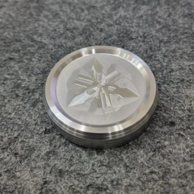 Nắp xăng inox 304 mẫu Thái V2 - Logo Honda & Yamaha, lắp đa dạng xe, giá ưu đãi 120k 5