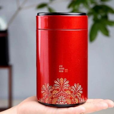 NAPKERY Bình Trà Thiếc Tròn, Hộp Bảo Quản Đậu Cà Phê Chống ẩm, Dung tích lớn, Di động - Giá ưu đãi 71.170 VND 5