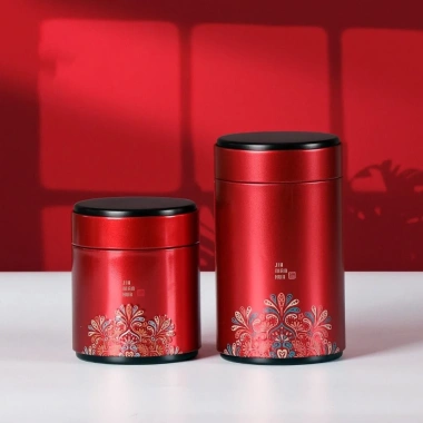 NAPKERY Bình Trà Thiếc Tròn, Hộp Bảo Quản Đậu Cà Phê Chống ẩm, Dung tích lớn, Di động - Giá ưu đãi 71.170 VND 7
