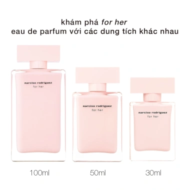Narciso Rodriguez For Her Nước Hoa Nữ Eau De Parfum 50ml - Giảm tới 21% chỉ 2.752.860₫ 6