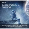 Nasa Khớp Ngắn Tay Nam Nữ Xu Hướng Thời Trang Hè 2.026 Phong Cách Rời Cặp Đôi 7