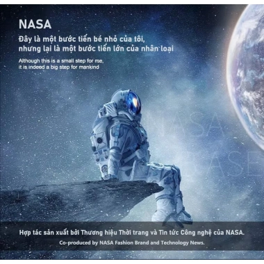 Nasa Khớp Ngắn Tay Nam Nữ Xu Hướng Thời Trang Hè 2.026 Phong Cách Rời Cặp Đôi