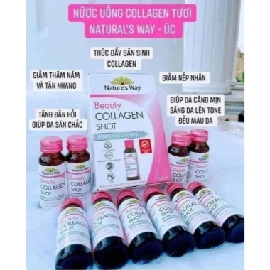 Nature's Way Collagen Shot 10x50ml Dạng Nước Giúp Trẻ Hóa Làn Da Giảm Giá 680.000₫ 3 Nature's Way Collagen Shot 10x50ml Dạng Nước Giúp Trẻ Hóa Làn Da Giảm Giá 680.000₫ 3