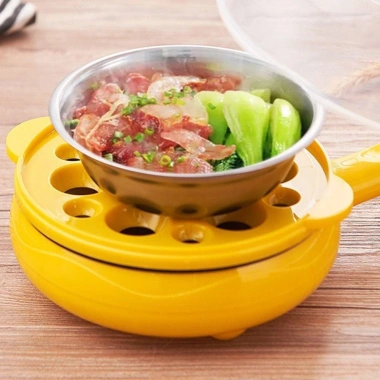NBANLIKE Nồi Trứng Điện Mini làm omelette, trứng chiên, bít tết, giá 173.250₫ 6