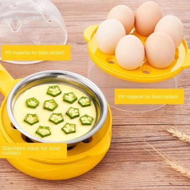 NBANLIKE Nồi Trứng Điện Mini làm omelette, trứng chiên, bít tết, giá 173.250₫ 9