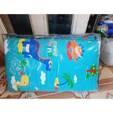 Nệm cuộn gấp gọn cotton 100% – Nệm trải sàn du lịch, giá 320.000đ, tiện lợi, thoáng mát 2