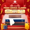 Nệm Foam Aroma Classic Vải Gấm Đàn Hồi Thấm Hút, 2 Mặt Lỗ Tròn Thoáng Khí – 2.48 Triệu