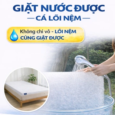 Nệm Foam thổi khí lõi 3D lò xo Vinalon AirFiber dễ vệ sinh giá ưu đãi 2.564.100