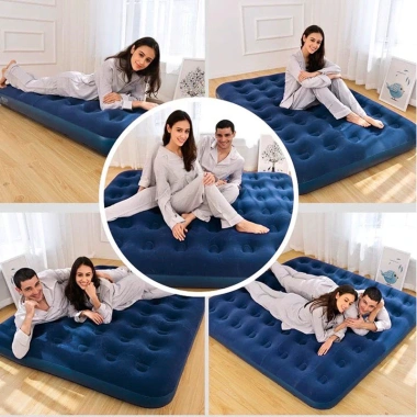 Nệm Hơi Đêm Cao Cấp Size Đầy Đủ kèm Bơm Điện 2 Chiều - Du Lịch Gấp Gọn, Giá 365k