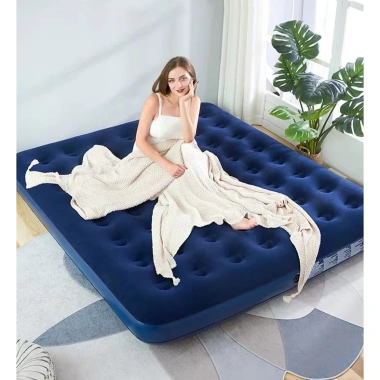 Nệm Hơi Đêm Cao Cấp Size Đầy Đủ kèm Bơm Điện 2 Chiều - Du Lịch Gấp Gọn, Giá 365k