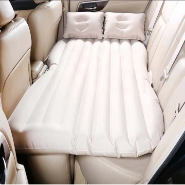 Nệm hơi ô tô cho bé nhung êm mịn, phù hợp du lịch, đi chơi, văn phòng - Giá chỉ 450.000đ