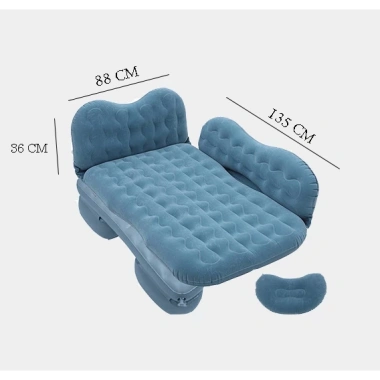 Nệm Hơi Ô Tô Gấp Gọn - Đệm Du Lịch Xe 5-7 Chỗ, Siêu Nhẹ, Giá Chỉ 460.000 Đ