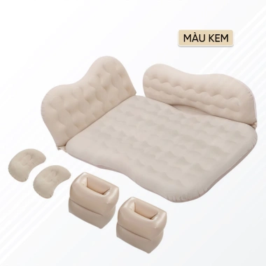 Nệm Hơi Ô Tô Gấp Gọn - Đệm Du Lịch Xe 5-7 Chỗ, Siêu Nhẹ, Giá Chỉ 460.000 Đ