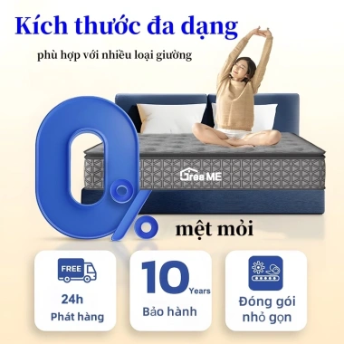Nệm lò xo 26cm KADE Home Goods - Độc lập, mát mẻ, thoáng khí cho khách sạn 5 sao - Giá ưu đãi 3.499.000₫ 8