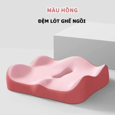 Nệm lót ghế DREAMOFLOVE chống đau xương cụt, giảm đau mông, siêu đàn hồi, thoáng khí – 167.700₫