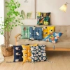 Nệm Lót Ghế Văn Phòng 40x40cm Đệm Bông Ngồi Bệt Kiểu Nhật - Trang Trí Quán Cafe và Trà Sữa FREESHIP 5