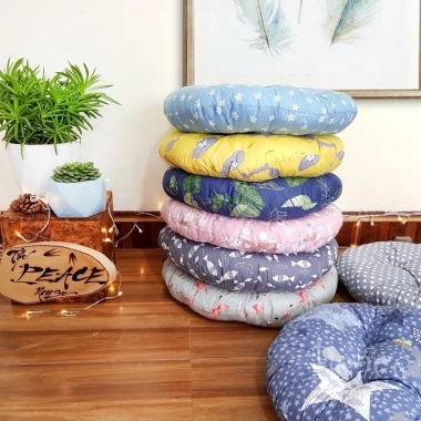 Nệm Lót Ghế Văn Phòng 40x40cm Đệm Bông Ngồi Bệt Kiểu Nhật - Trang Trí Quán Cafe và Trà Sữa FREESHIP