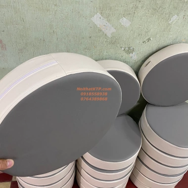 Nệm ngồi tròn 40cm chất simili cao cấp dày 10cm - Giá chỉ 260.000 VNĐ 2