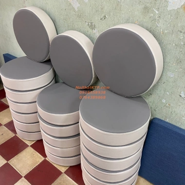 Nệm ngồi tròn 40cm chất simili cao cấp dày 10cm - Giá chỉ 260.000 VNĐ 3