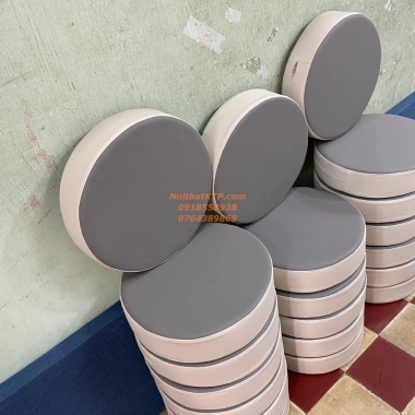 Nệm ngồi tròn 40cm chất simili cao cấp dày 10cm - Giá chỉ 260.000 VNĐ 4