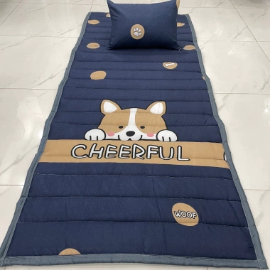 Nệm ngủ văn phòng đa năng 80x190cm gấp gọn, tiện lợi du lịch, giảm giá 164k